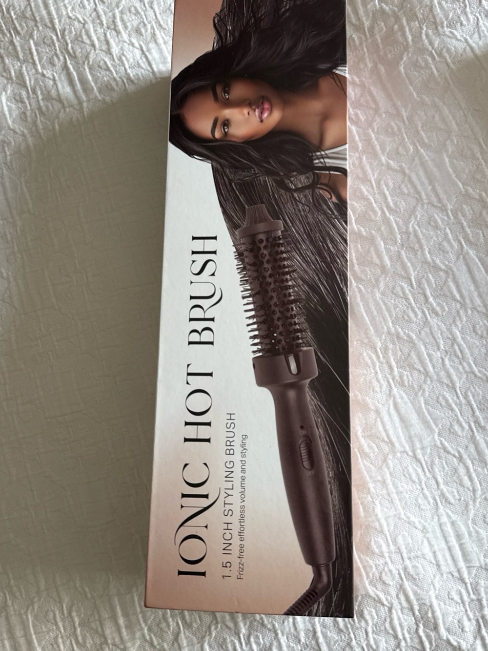 Ionic Hot Brush - Brown 1.5 Inch Styling Brush